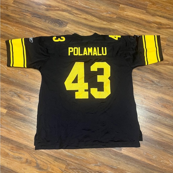 Troy Polamalu steelers onfield jersey - Picture 2 of 5
